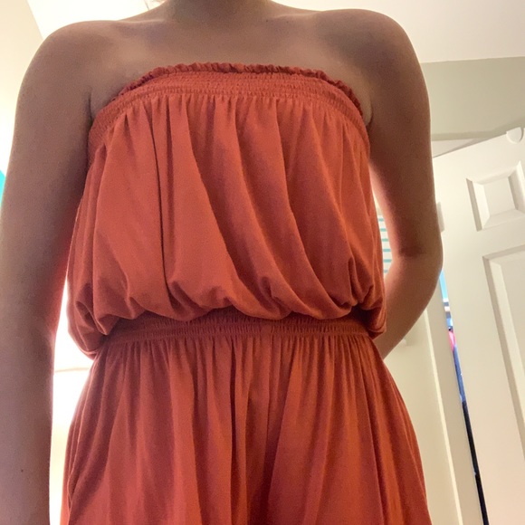 Forever 21 strapless romper - Picture 2 of 3
